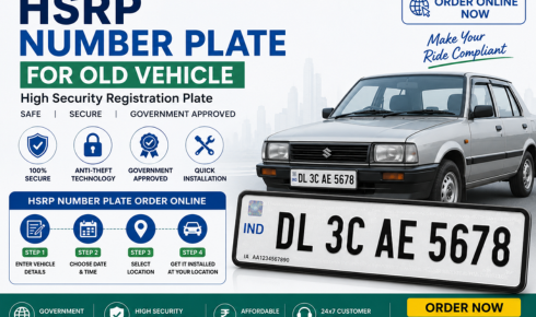 hsrp number plate order online