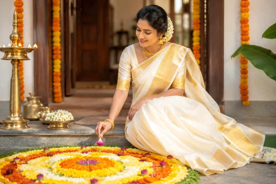 Onam wardrobe